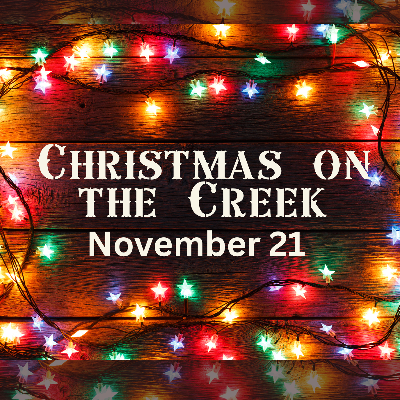 Thousands of Lights - Creekside!
