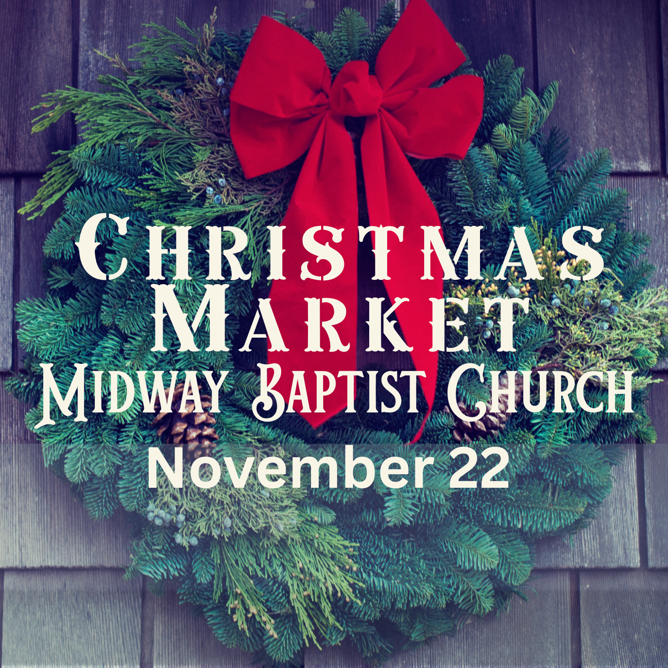 Christmas Market This Saturday