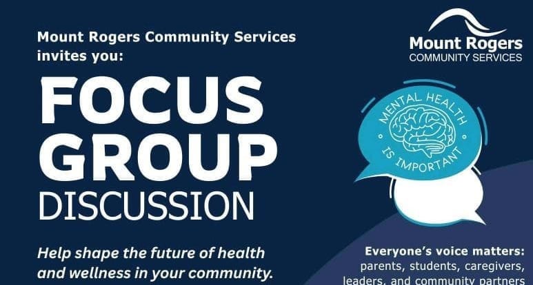 Mount Rogers Community Services Invites You to a Focus Group Thursday, February 26